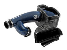 Load image into Gallery viewer, aFe 17-24 Ford F-150 Track Series Blue Kevlar Carbon Fiber C/A Intake System w/Black Pro 5R Filter aFe AFE57-10031RL
