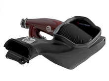 Load image into Gallery viewer, aFe 17-24 Ford F-150 Track Series Red Kevlar Carbon Fiber C/A Intake System w/Black Pro 5R Filter aFe AFE57-10031KR