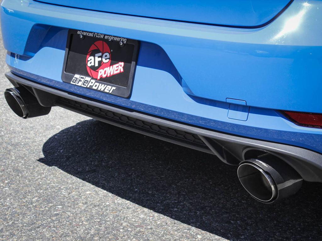 aFe 18-20 VW GTI (MK7.5) 2.0L MACH Force-Xp 3in to 2.5in 304 SS Axle-Back Exhaust System- Carb. Tips aFe AFE49-36421-C