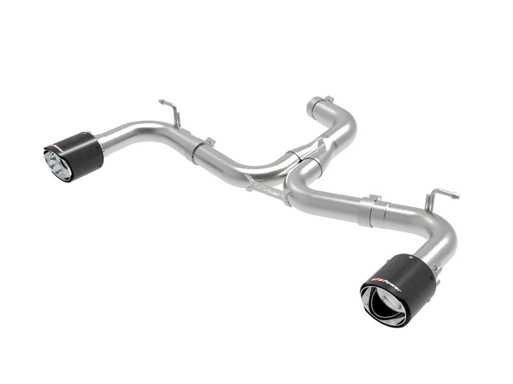 aFe 18-20 VW GTI (MK7.5) 2.0L MACH Force-Xp 3in to 2.5in 304 SS Axle-Back Exhaust System- Carb. Tips aFe AFE49-36421-C