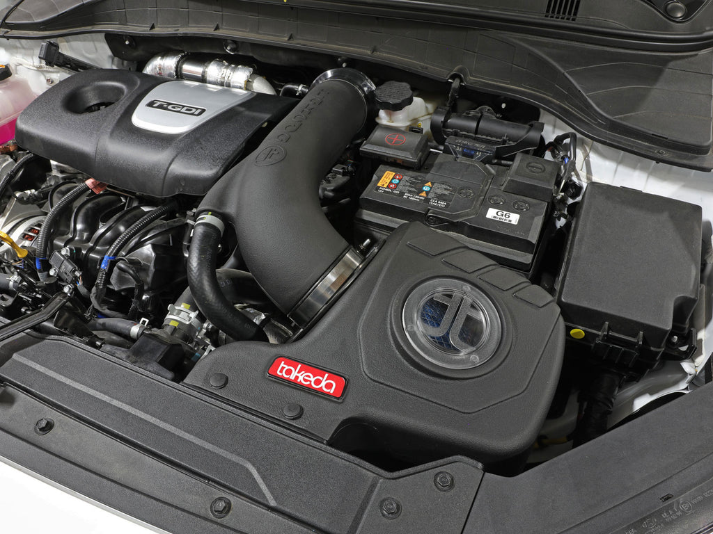 aFe 18-21 Hyundai Kona L4-1.6L (t) Takeda Momentum Cold Air Intake System w/ Pro 5R Media aFe AFE56-70032R