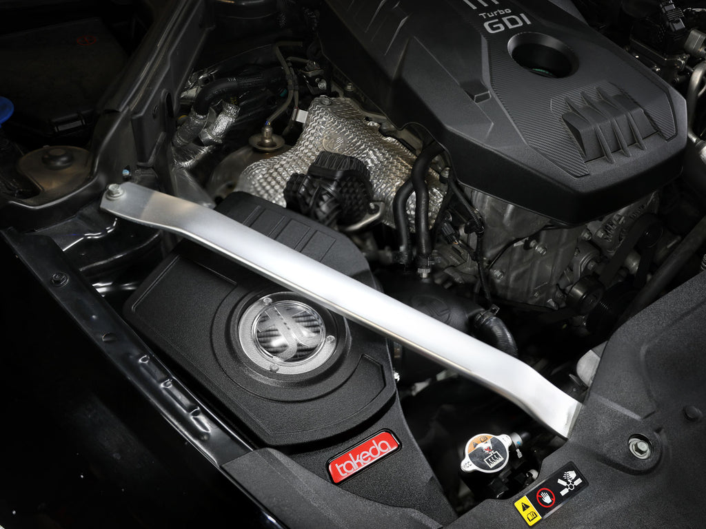 aFe 18-21 Kia Stinger L4 2.0L Takeda Momentum Cold Air Intake System w/ Pro DRY S Filter aFe AFE56-70055D