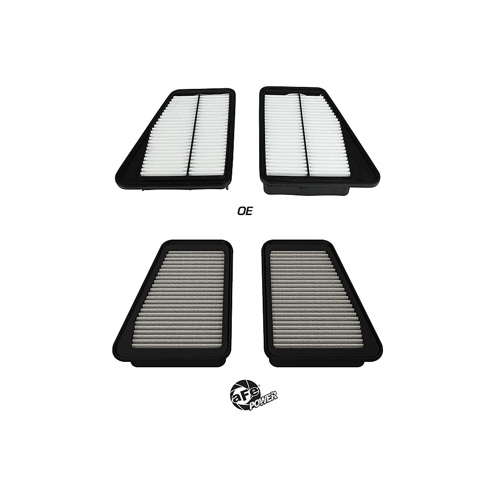 aFe 18-21 Kia Stinger V6-3.3L (tt) Magnum FLOW OE Replacement Air Filter w/ Pro DRY S Media aFe AFE31-10317