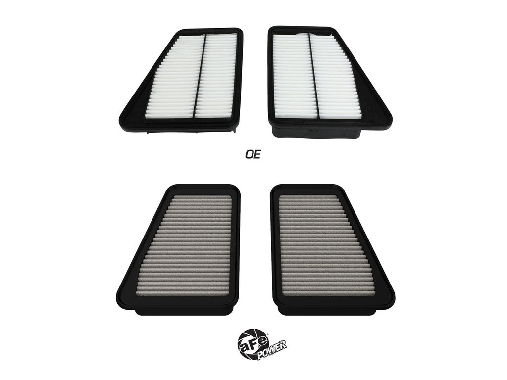 aFe 18-21 Kia Stinger V6-3.3L (tt) Magnum FLOW OE Replacement Air Filter w/ Pro DRY S Media aFe AFE31-10317