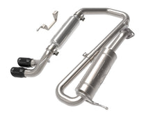 Load image into Gallery viewer, aFe 18-21 Suzuki Jimny Takeda 2-1/4in. 304 SS Cat-Back Exhaust w/ Blk Tip aFe AFE49-37020-B