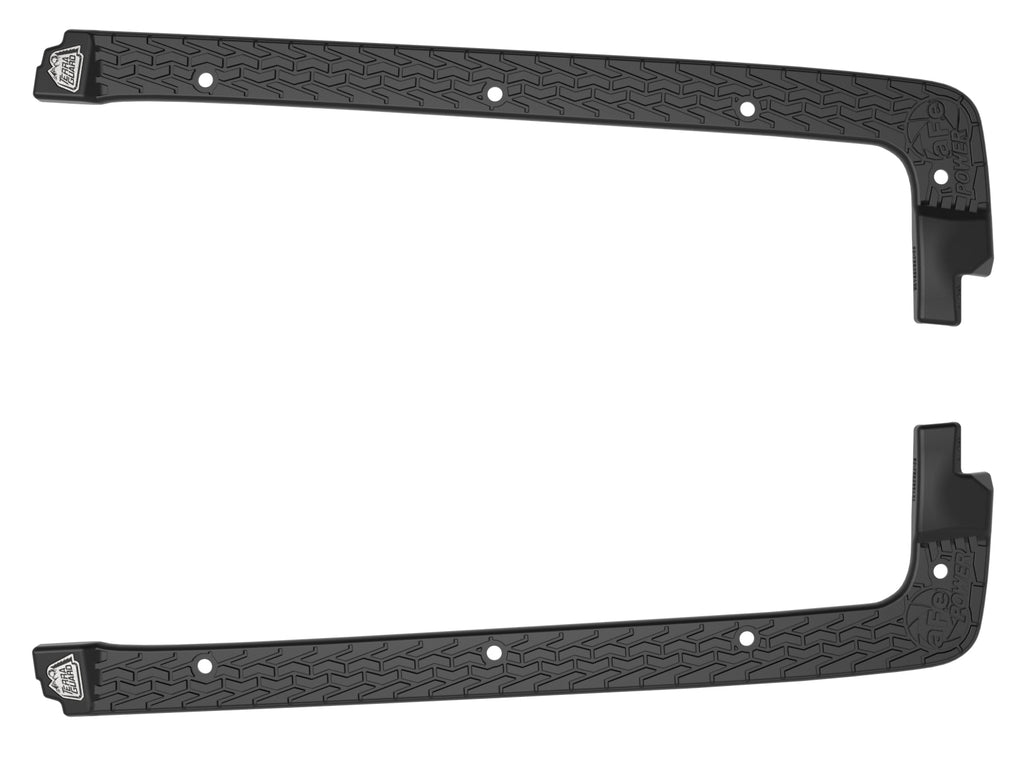 aFe 18-22 Jeep Wrangler JL (4-Door Models w/ 3-Piece Hard-Top Only) Terra Guard Tub Rail Covers aFe AFE79-25001