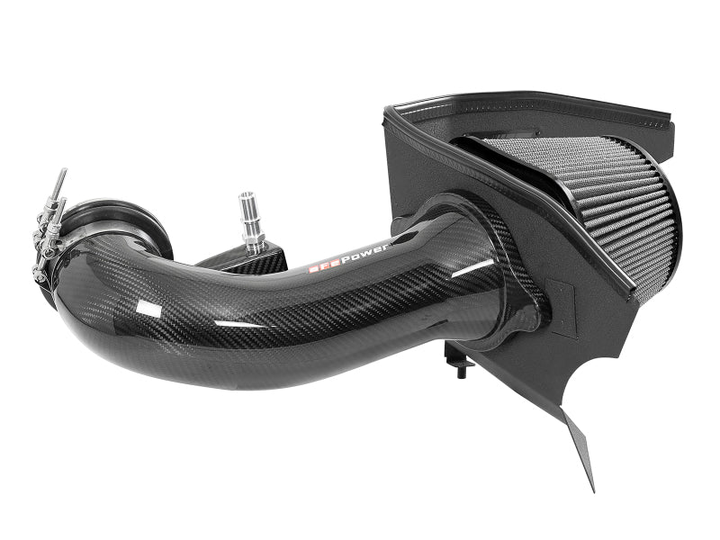 aFe 19-21 GM Trucks 5.3L/6.2L Track Series Carbon Fiber Cold Air Intake System W/ Pro Dry S Filters - Black Ops Auto Works