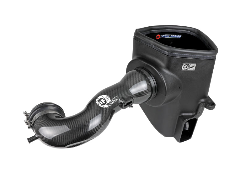aFe 19-21 GM Trucks 5.3L/6.2L Track Series Carbon Fiber Cold Air Intake System W/ Pro Dry S Filters - Black Ops Auto Works