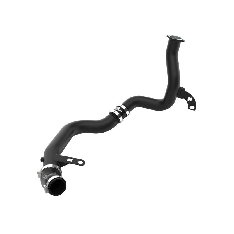 aFe aFe 19-22 Hyundai Veloster N BladeRunner 2-1/4in to 2-1/2in Aluminum Hot Charge Pipe - Black