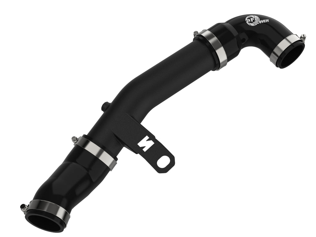 aFe 19-22 Hyundai Veloster N L4 2.0L (t) BladeRunner 2-1/2in Aluminum Hot Charge Pipe - Black aFe AFE46-20646-B