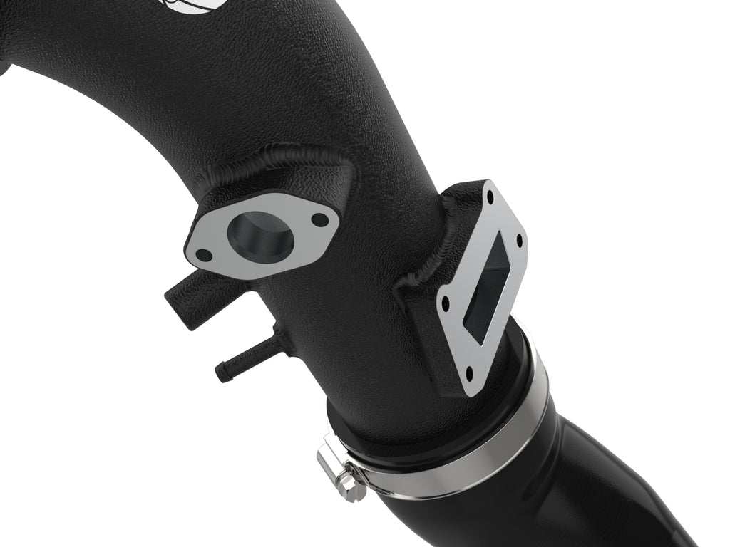 aFe 19-22 Hyundai Veloster N L4 2.0L (t) BladeRunner 2-3/4in Aluminum Cold Charge Pipe - Black aFe AFE46-20649-B
