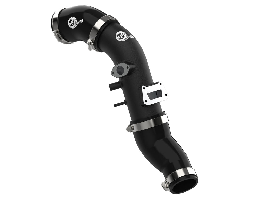 aFe 19-22 Hyundai Veloster N L4 2.0L (t) BladeRunner 2-3/4in Aluminum Cold Charge Pipe - Black aFe AFE46-20649-B
