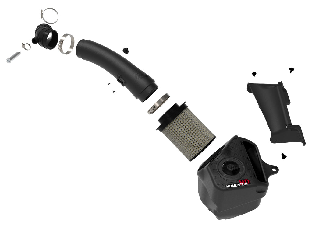 aFe 20-21 Jeep Wrangler (JL) V6-3.0L (td) Momentum HD Cold Air Intake System w/ Pro GUARD 7 Media aFe AFE50-70062G
