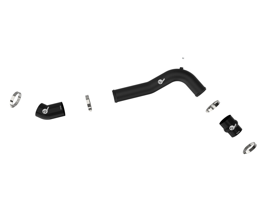 aFe 20-23 Ford Explorer ST V6 3.0L (tt) BladeRunner 2-3/4in Aluminum Cold Charge Pipe - Black aFe AFE46-20659-B