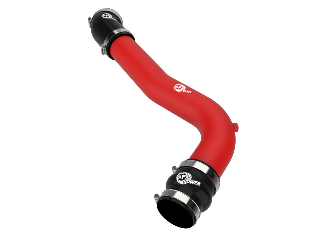aFe 20-23 Ford Explorer ST V6 3.0L (tt) BladeRunner 2-3/4in Aluminum Cold Charge Pipe - Red aFe AFE46-20659-R