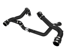 Load image into Gallery viewer, aFe 20-23 Ford Explorer ST V6 3.0L (tt) BladeRunner Aluminum Hot and Cold Charge Pipe Kit - Black aFe AFE46-20654-B