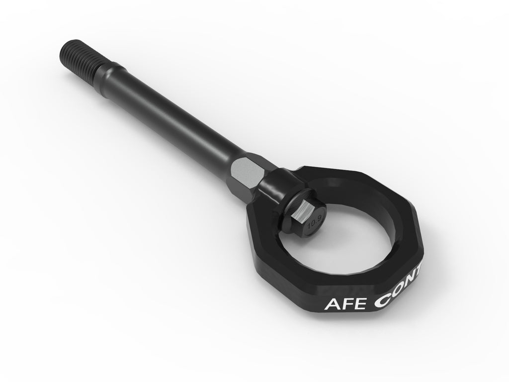 aFe 20-24 Chevrolet Corvette Control Front Tow Hook (Black) aFe AFE450-401014-B