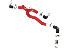 Load image into Gallery viewer, AFE 2018-2020 Kia Stinger 19-22 G70 BladeRunner 3in Aluminum Hot Charge Pipe Red aFe AFE46-20508-R
