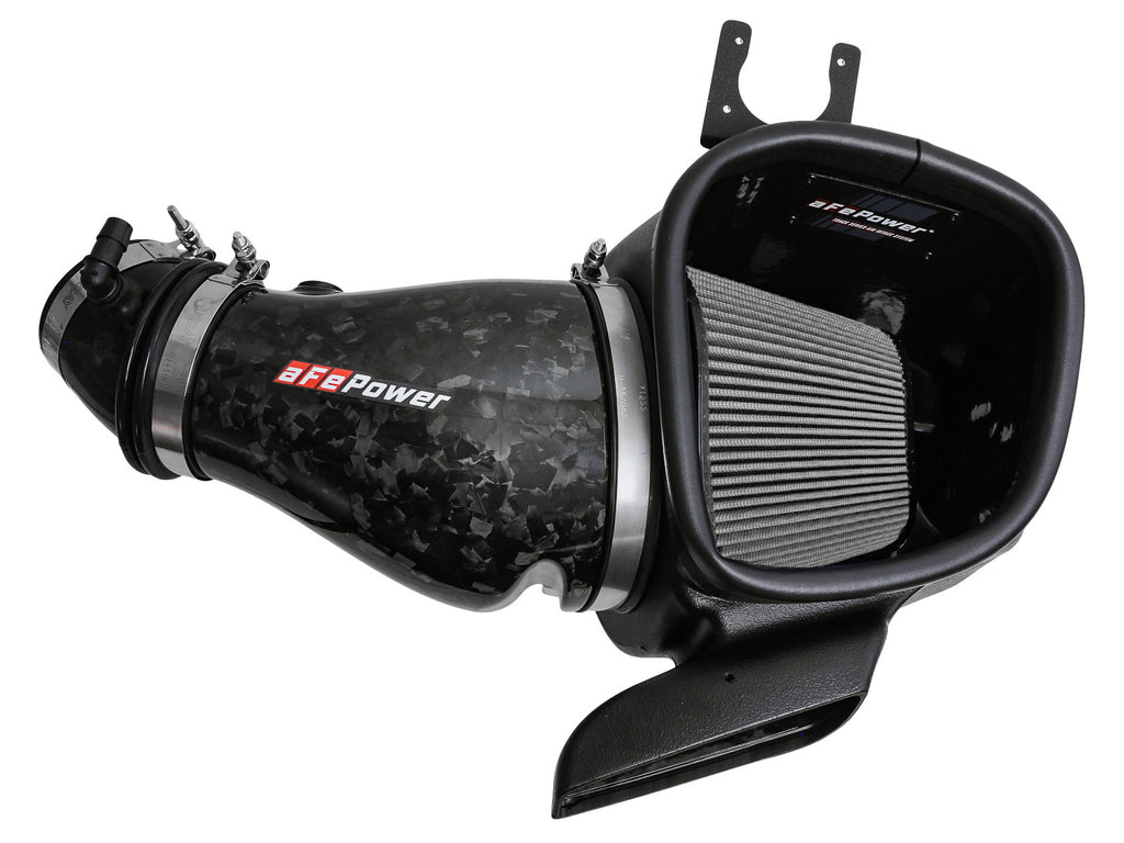 aFe 2018-2024 Durango SRT Hellcat TrackHawk- Carbon Fiber Cold Air Intake System Pro DRY S aFe AFE57-10028D
