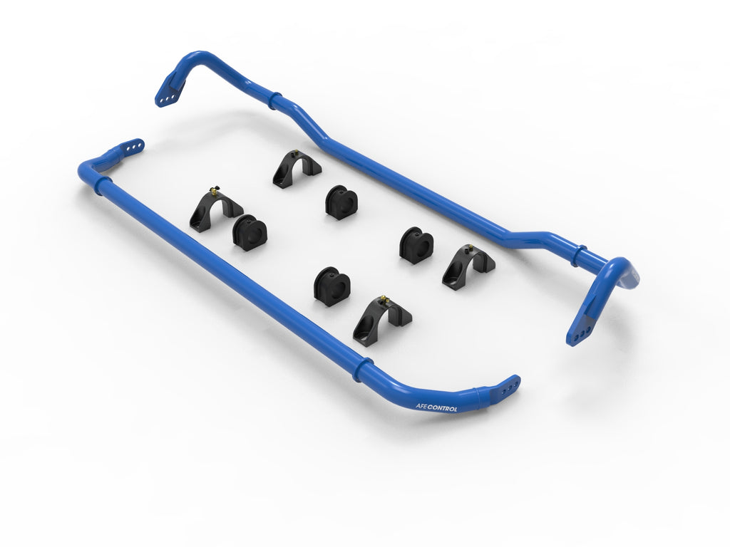 aFe 2020 Chevrolet Corvette C8 Control 3-Way Adjustable Front / Rear Sway Bar Set aFe AFE440-401008-L
