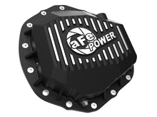Load image into Gallery viewer, aFe 2020 Chevrolet Silverado 2500 HD Rear Differential Cover Black ; Pro Series w/ Machined Fins aFe AFE46-71260B