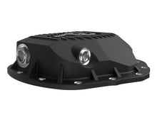 Load image into Gallery viewer, aFe 2020 Chevrolet Silverado 2500 HD Rear Differential Cover Black ; Pro Series w/ Machined Fins aFe AFE46-71260B