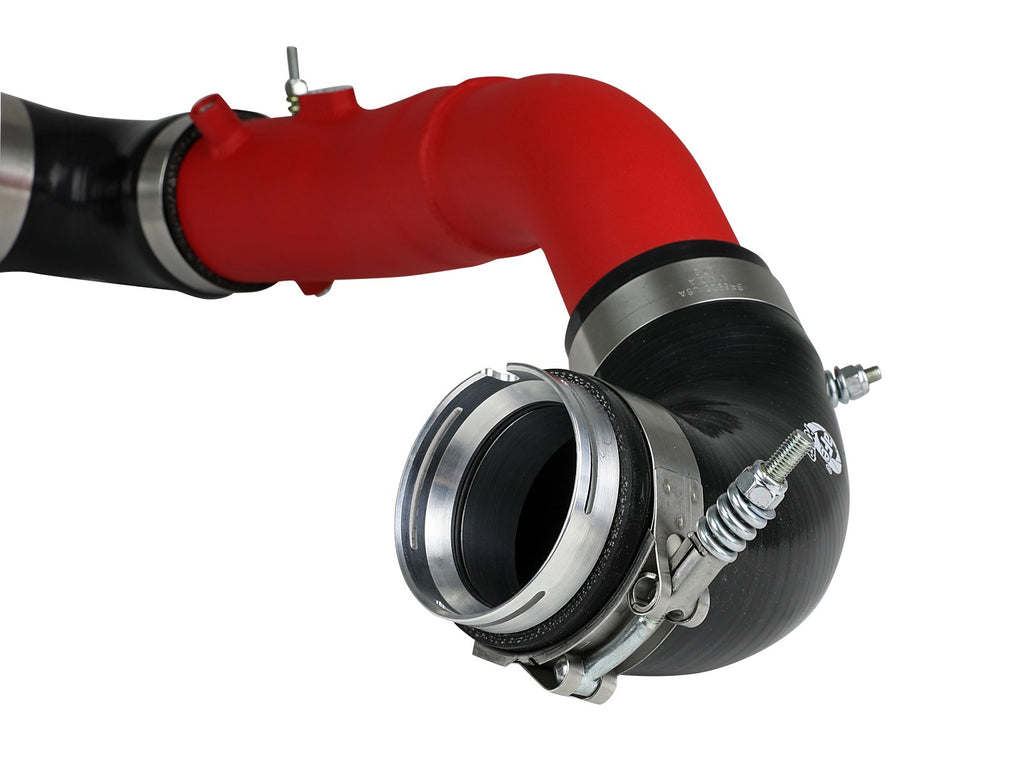 aFe 2020 Toyota Supra 3.0L 3in Red Intercooler Tube - Hot aFe AFE46-20398-R