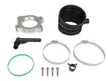 Load image into Gallery viewer, aFe 2020 Vette C8 Silver Bullet Aluminum Throttle Body Spacer Works w/ Factory Intake Only - Silver aFe AFE46-34017