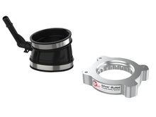 Load image into Gallery viewer, aFe 2020 Vette C8 Silver Bullet Aluminum Throttle Body Spacer Works w/ Factory Intake Only - Silver aFe AFE46-34017