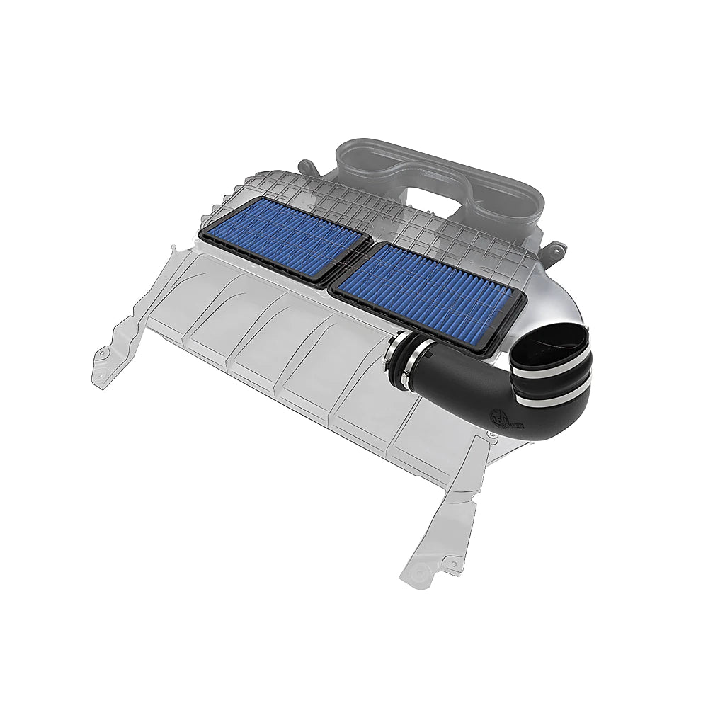 aFe 2021-2023 Ram 1500 TRX HEMI V8 6.2L (sc) Super Stock Induction System w/ Pro 5R Filters aFe AFE55-10014R