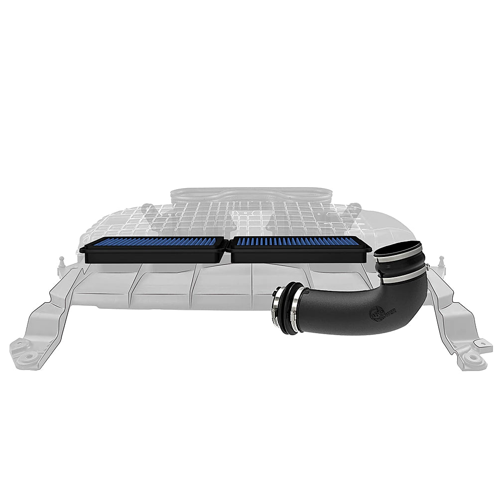 aFe 2021-2023 Ram 1500 TRX HEMI V8 6.2L (sc) Super Stock Induction System w/ Pro 5R Filters aFe AFE55-10014R