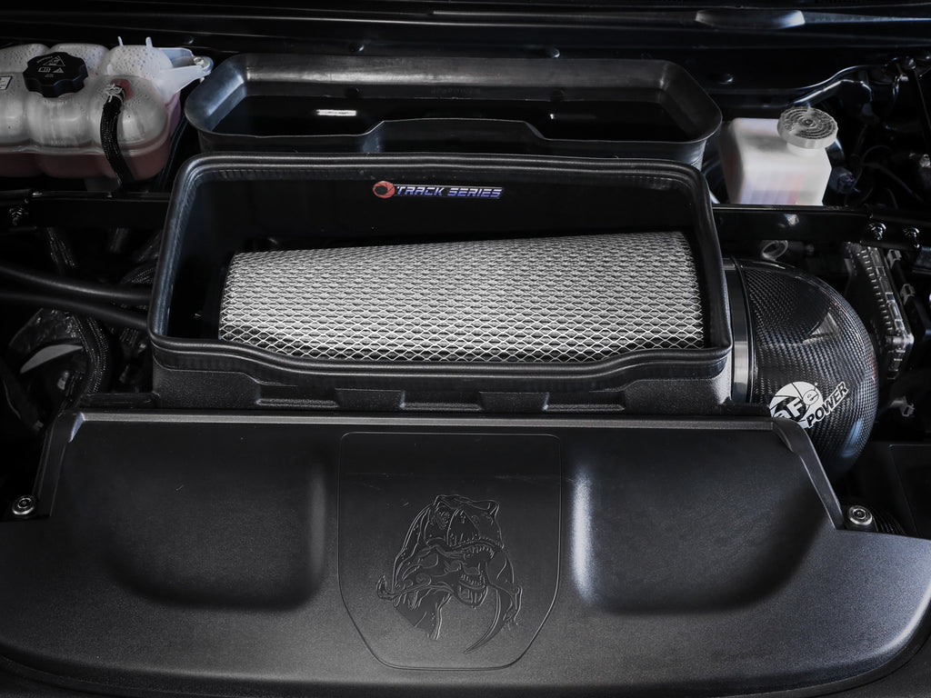 aFe 2021-2023 RAM 1500 TRX Track Series Carbon Fiber Cold Air Intake System w/ Pro DRY S aFe AFE57-10022D