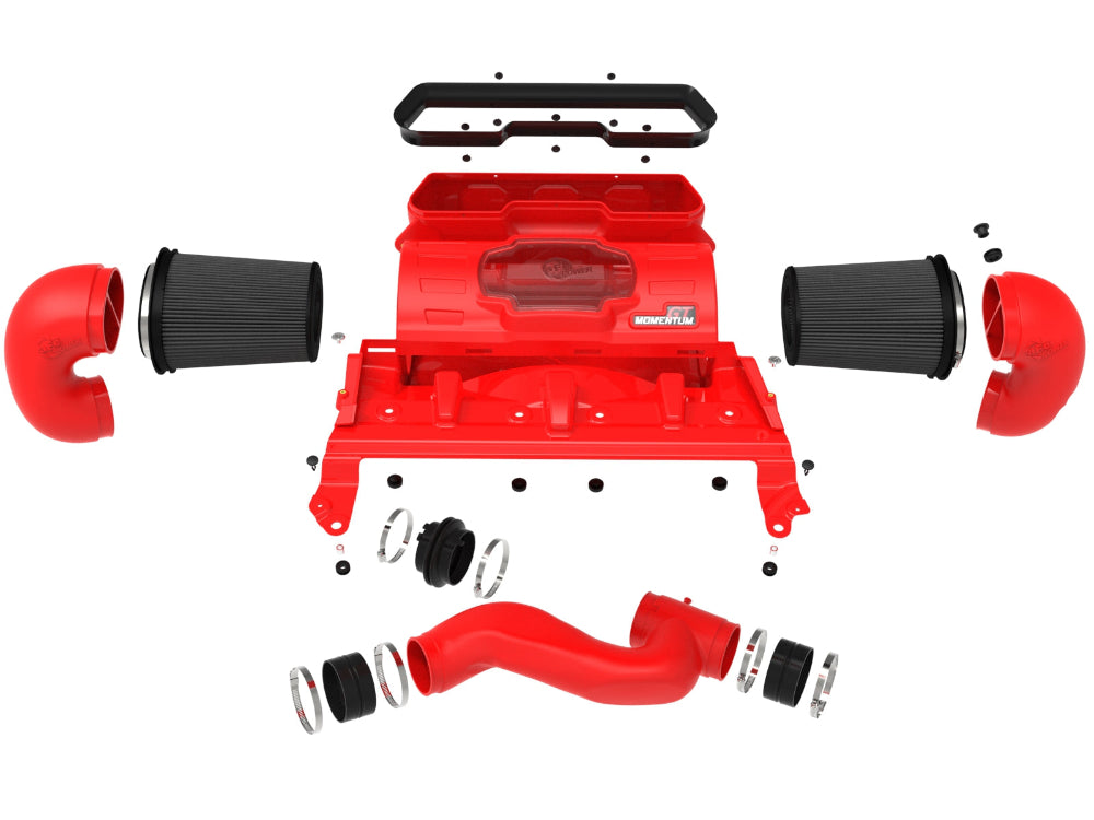 aFe 2021-2024 Dodge RAM 1500 TRX V8-6.2L Momentum GT Intake- Red aFe AFE50-70075KR