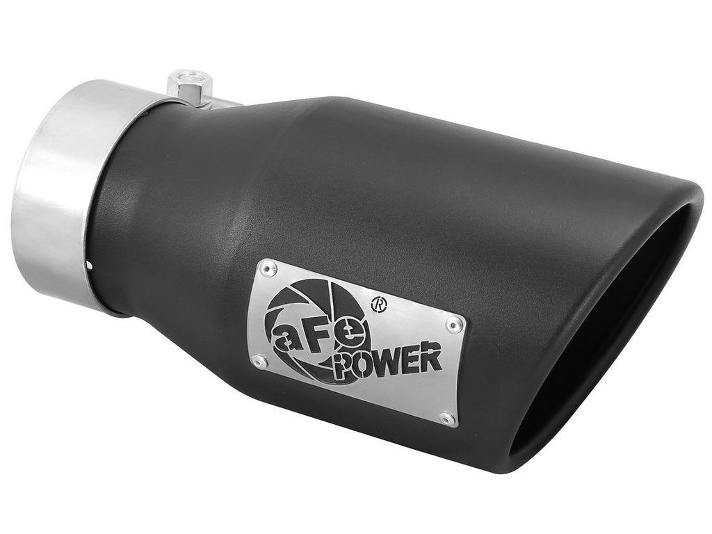 aFe 2021+ Jeep Gladiator V6-3.0L (td) Vulcan Series 3in 304 SS DPF-Back Exhaust System - Black Tip aFe AFE49-38093-B
