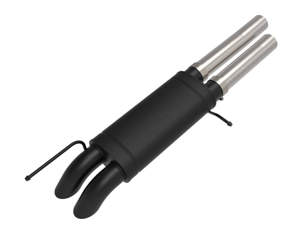 aFe 2021+ Jeep Wrangler JL (392 V8-6.4L) Rock Basher 3in. 304 Stainless Steel Cat-Back Exhaust aFe AFE49-38099
