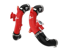 Load image into Gallery viewer, aFe 2022 Toyota Land Cruiser (J300) V6-3.5L (tt) BladeRunner 2.5in Aluminum Hot Charge Pipe - Red aFe AFE46-20558-R