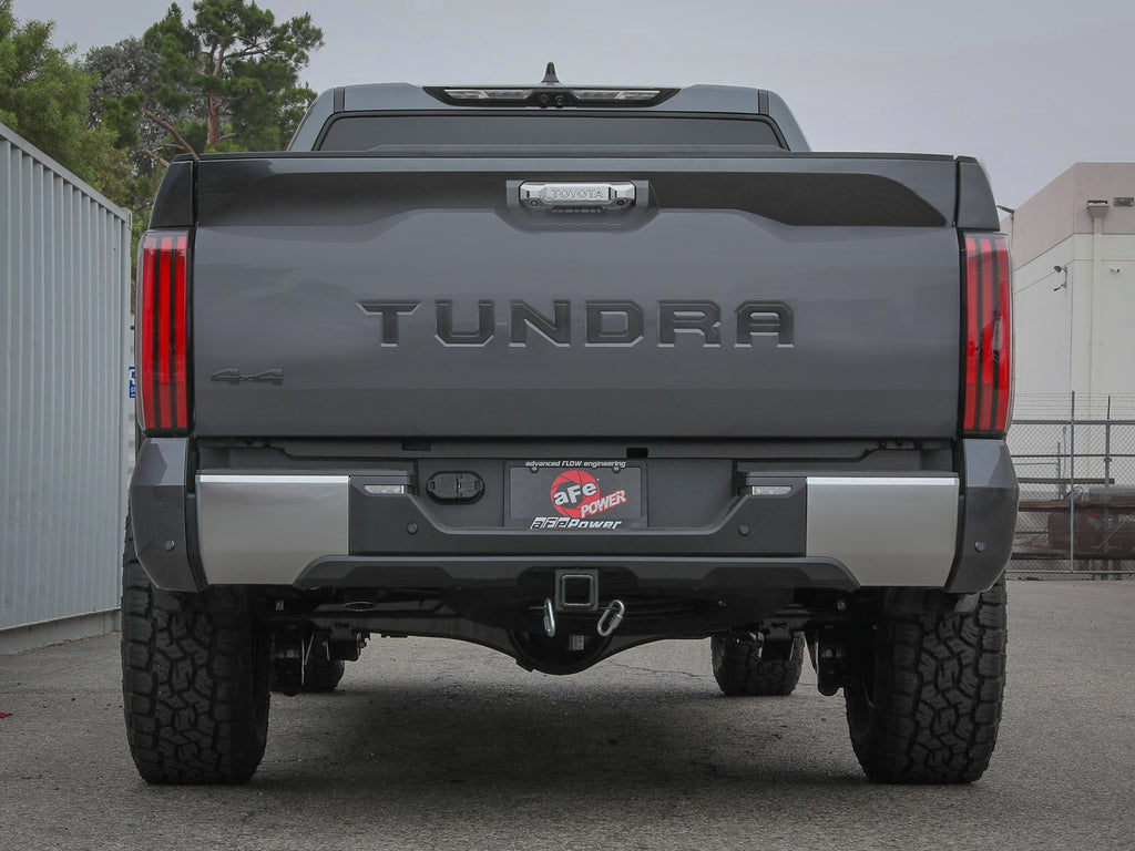 aFe 2022 Toyota Tundra V6-3.5L (tt) Apollo GT Series Hi-Tuck 2.5in to 3in 409 SS Cat-Back Exhaust aFe AFE49-46062