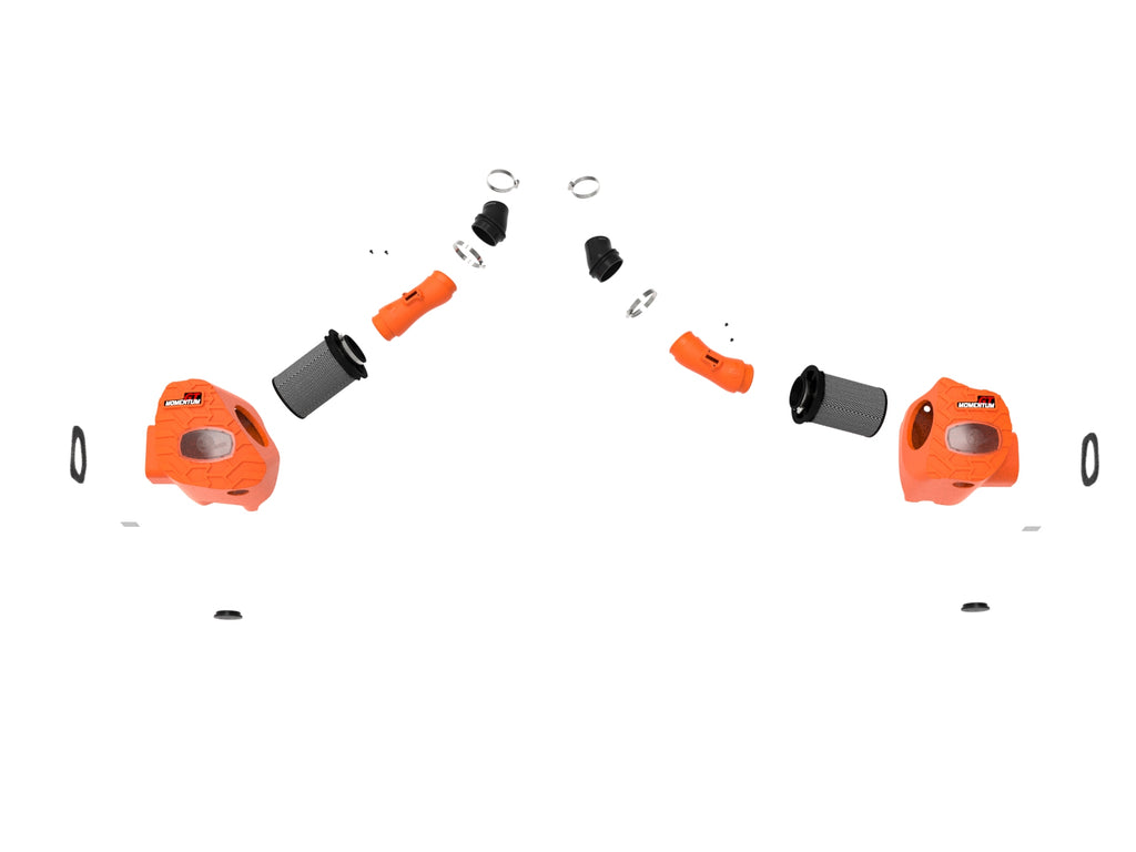 aFe 2022 Toyota Tundra V6-3.5L (tt) Momentum GT Cold Air Intake System w/ Pro 5R Filter - Orange aFe AFE50-70100KN