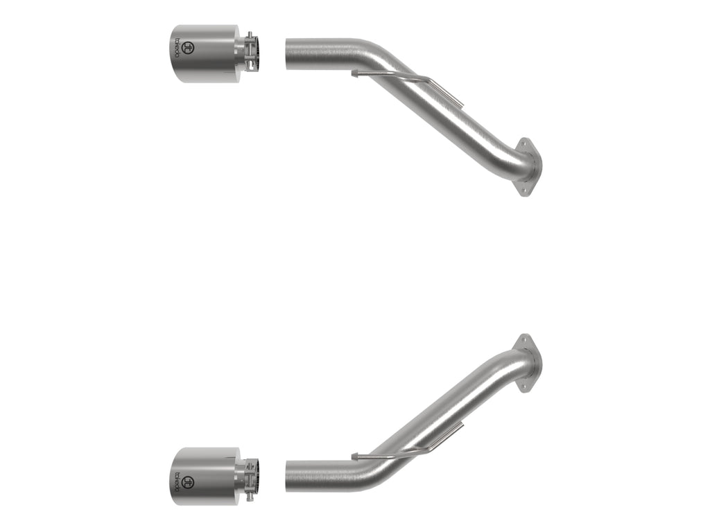 aFe 2023 Nissan Z V6-3.0L (tt) Takeda Stainless Steel Axle-Back Exhaust System w/ Polished Tip aFe AFE49-36137-P