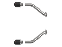 Load image into Gallery viewer, aFe 2023 Nissan Z V6-3.0L (tt)Takeda Stainless Steel Axle-Back Exhaust System w/ Carbon Fiber Tip aFe AFE49-36137-C