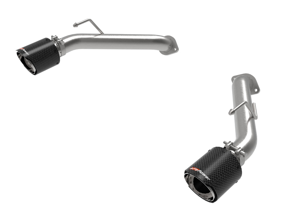 aFe 2023 Nissan Z V6-3.0L (tt)Takeda Stainless Steel Axle-Back Exhaust System w/ Carbon Fiber Tip aFe AFE49-36137-C