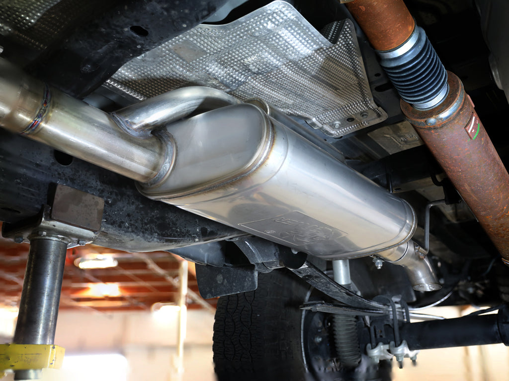 aFe 2024+ Ford Ranger L4-2.3L (t) Rock Basher 2.5in 409SS Cat-Back Exhaust aFe AFE49-43150