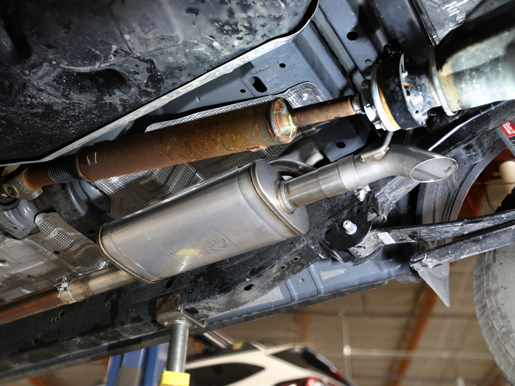 aFe 2024+ Ford Ranger L4-2.3L (t) Rock Basher 2.5in 409SS Cat-Back Exhaust aFe AFE49-43150