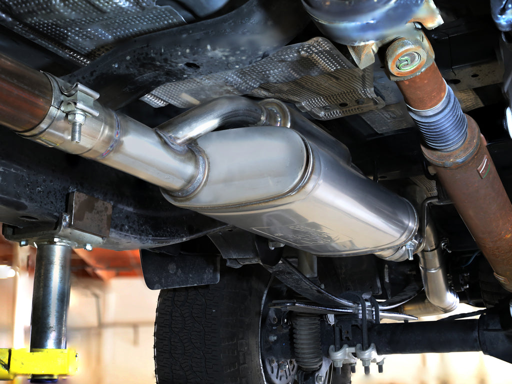 aFe 2024+ Ford Ranger L4-2.3L (t) Vulcan Series 2.5in to 3in Cat-Back Exhaust w/ Black Tip aFe AFE49-33148-B