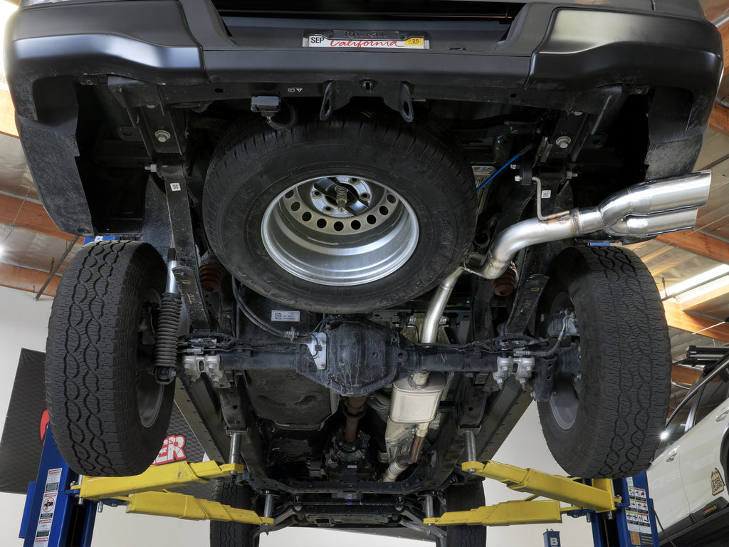 aFe 2024+ Ford Ranger L4-2.3L (t) Vulcan Series 2.5in to 3in Cat-Back Exhaust w/ Polished Tip aFe AFE49-33148-P