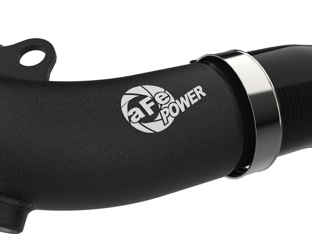 aFe 2024+ Jeep Wrangler JL L4-2.0L (t) BladeRunner 2-1/2in Aluminum Hot Charge Pipe - Black aFe AFE46-20778-B