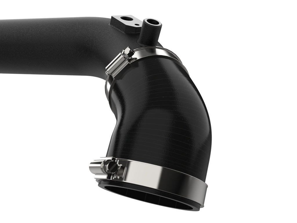 aFe 2024+ Jeep Wrangler JL L4-2.0L (t) BladeRunner 2-1/2in Aluminum Hot Charge Pipe - Black aFe AFE46-20778-B