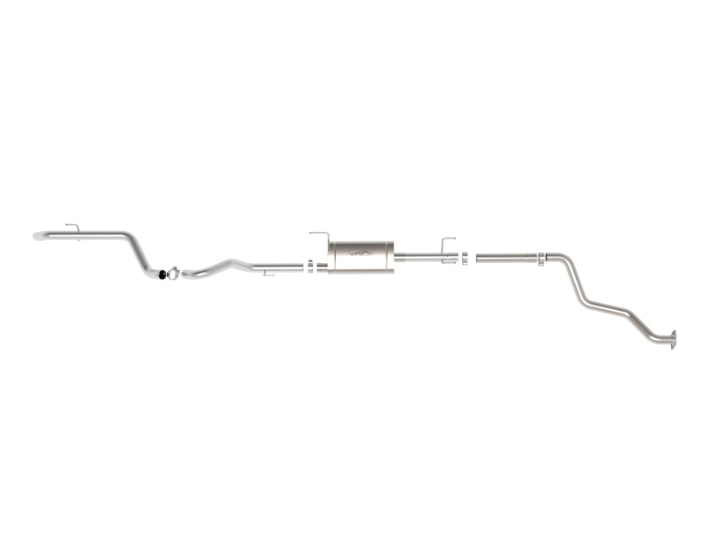 aFe 2024 Toyota Tacoma L4 2.4L MACH Force-Xp Hi-Tuck 2.5in 304 SS Steel Cat-Back Exhaust aFe AFE49-46072