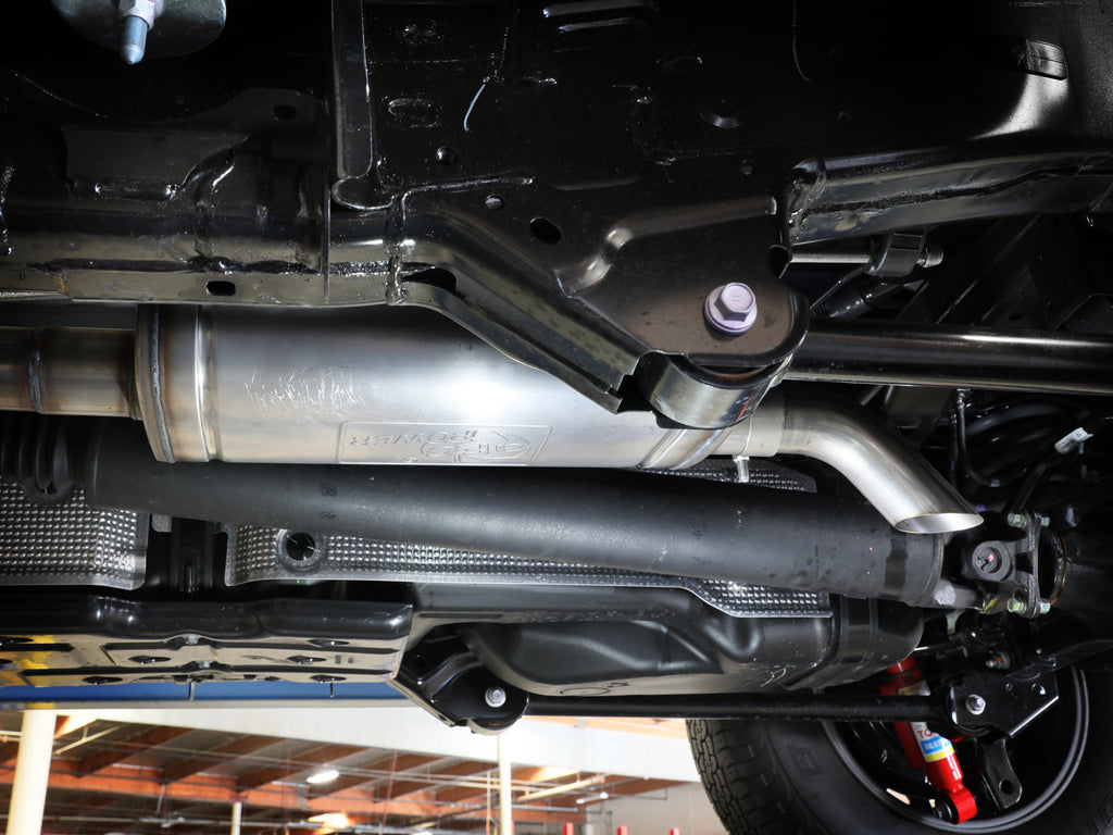 aFe 2024 Toyota Tacoma L4-2.4L ROCK BASHER 2.5in 409 Stainless Steel Cat-Back Exhaust System aFe AFE49-46073