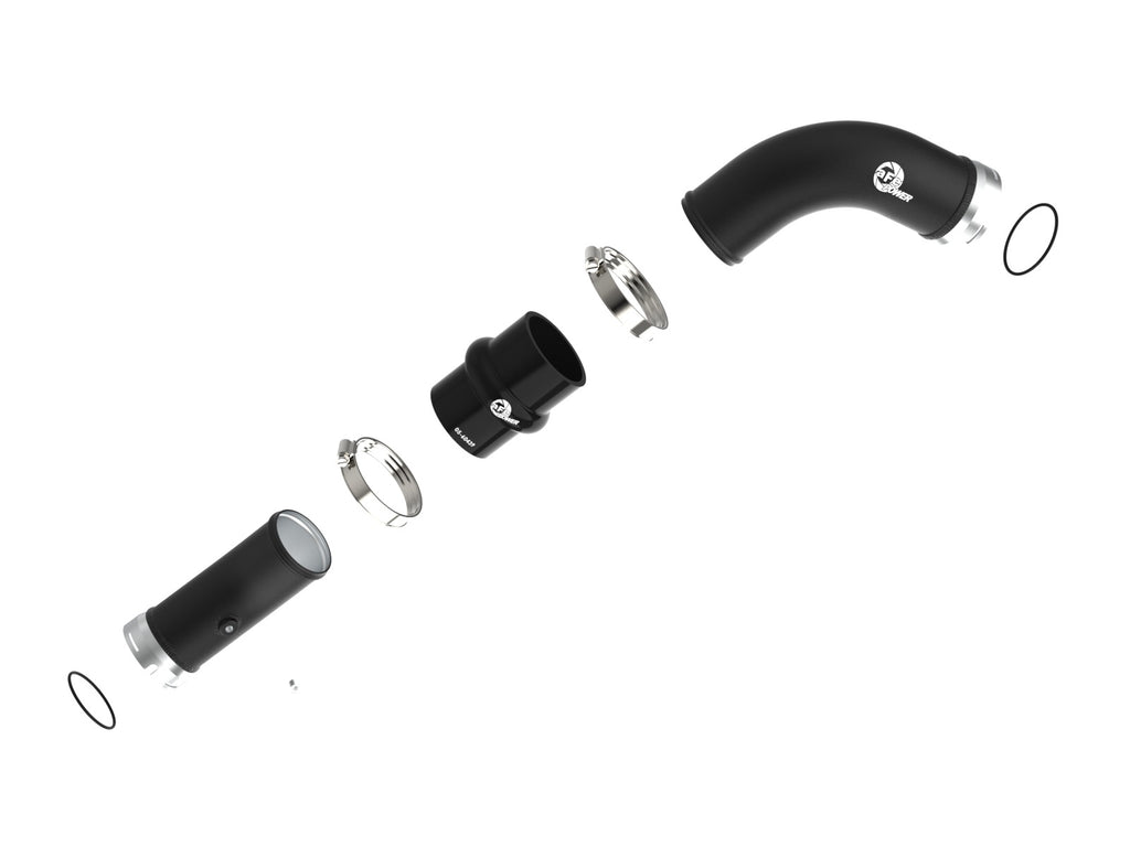 aFe 2024 Toyota Tacoma L4 2.4L (t) BladeRunner 2.5in Aluminum Hot Charge Pipe aFe AFE46-20728-B